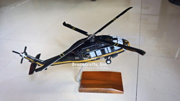 Sikorsky UH-60 Black Hawk Aircraft with detailed craftsmanship.